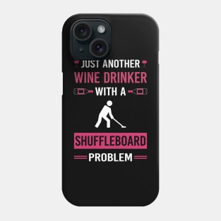 Wine Drinker Shuffleboard Phone Case