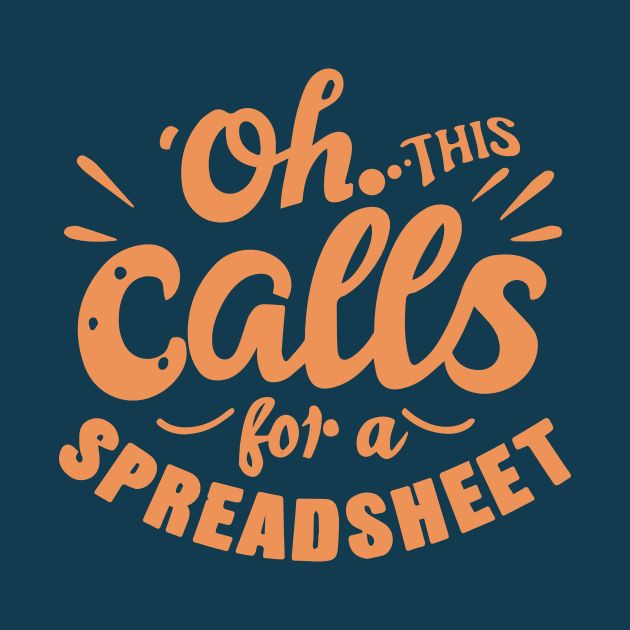 Oh This Calls For A Spreadsheet typography design by A Floral Letter Capital letter A | Monogram, Sticker