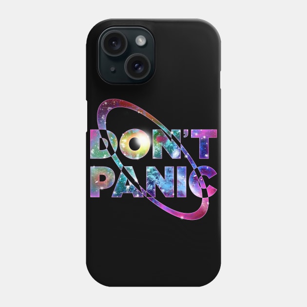 Hitchhikers Don't Panic Phone Case by Magmata