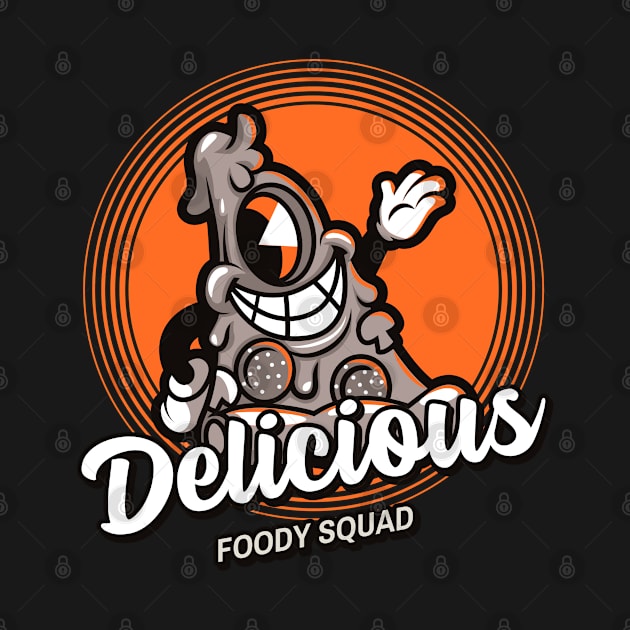 delicious foody squad by joshsmith