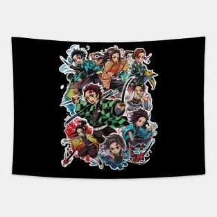 Demon Slayer Artistic Achievements Tapestry