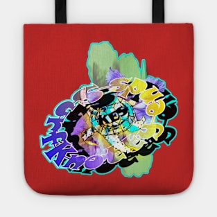 Knotty ends Surf floral Tote