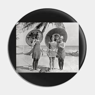 Ladies at the Beach, 1920. Vintage Photo Pin