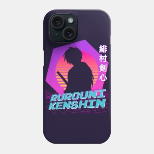 Rurouni Kenshin - Vaporwave Phone Case