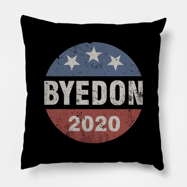 ByeDon 2020 - Joe Biden Pillow by ramirezaliska