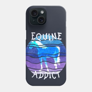 Equine addict N1 - frost Phone Case