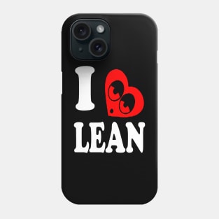 i love lean Phone Case