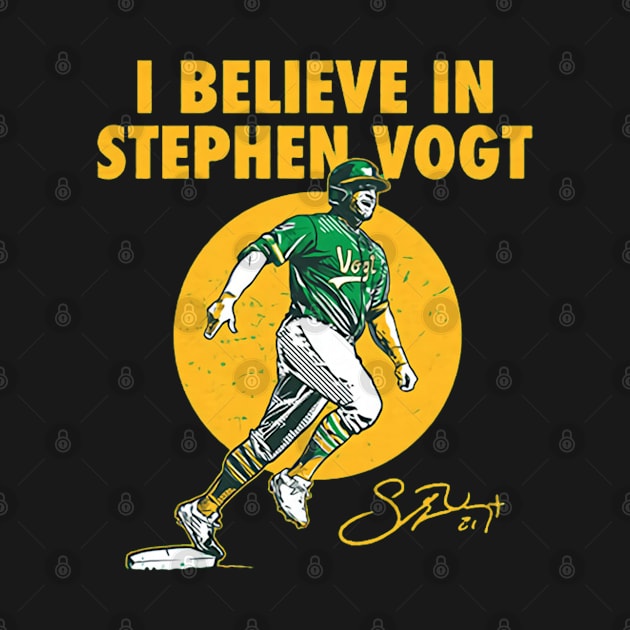 Stephen Vogt I Believe by KraemerShop