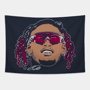 Ceedee Lamb Swag Head Tapestry