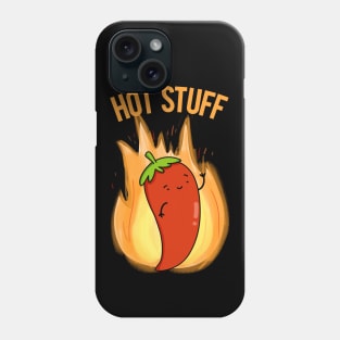 Hot Stuff Cute Chili Pun Phone Case