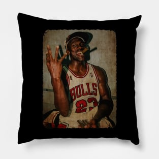 Michael Jordan Cigar #2 Pillow