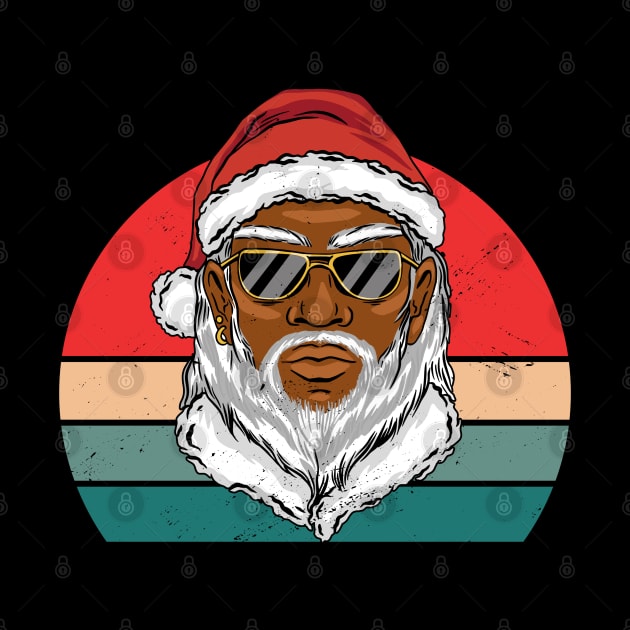 Black Santa, Black Santa Claus, African American Santa, Christmas by UrbanLifeApparel