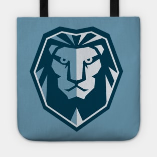 Iron Lion Head Illustration Tote