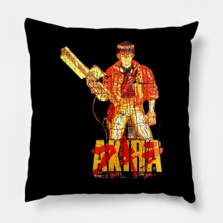 Retro akira tokyo vintage Pillow