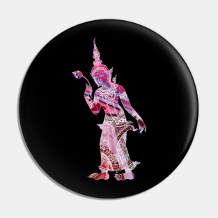 Thailand Kinnaree – Figure Of Spiritual Good Fortune Pin