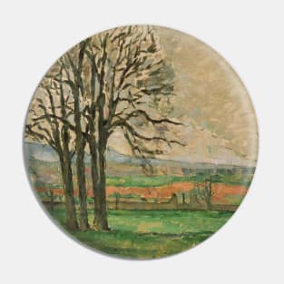 The Bare Trees at Jas de Bouffan by Paul Cezanne Pin