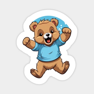 Dancing bear Magnet