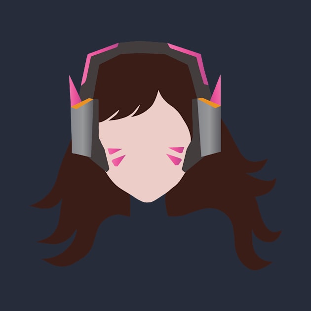 Minimalist D.Va by hiwattart