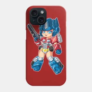 Transformer Gals: OptiMISS Prime Phone Case