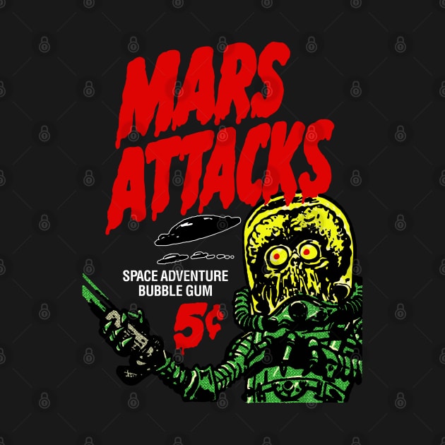 Mars Attacks Bubble Gum by Chewbaccadoll