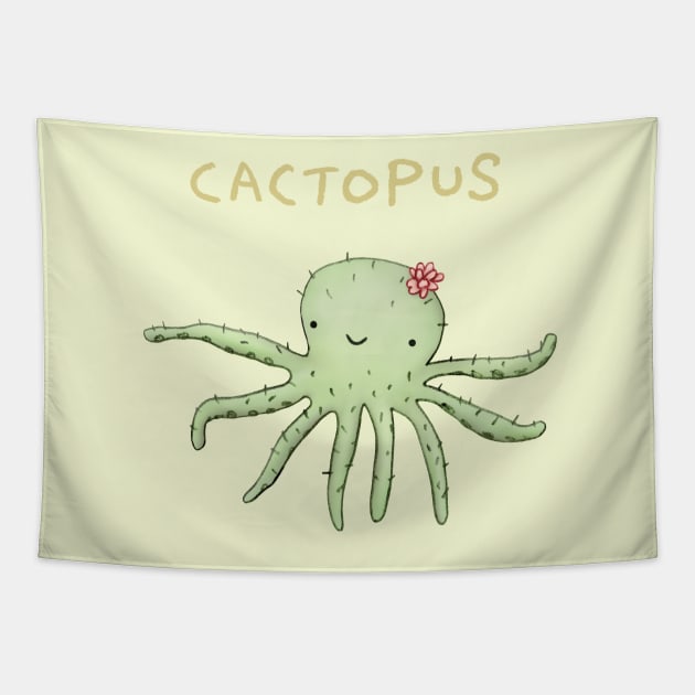 Cactopus Tapestry by Sophie Corrigan