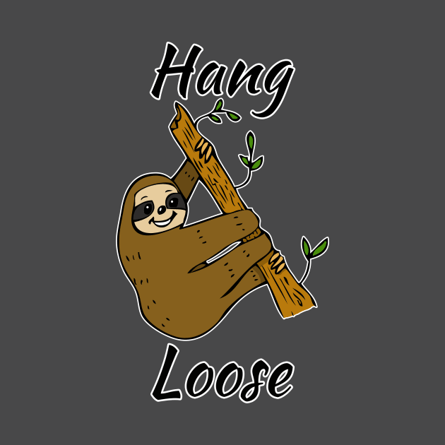 Hang Loose Sloth by headrubble