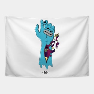 Alien Hand bleed Tapestry