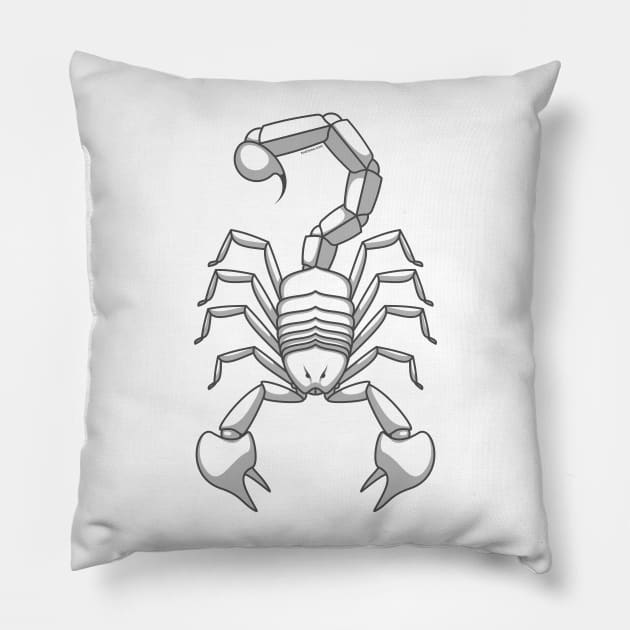 Scorpion Pillow by tuditees