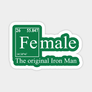 Female The original Iron Man Magnet