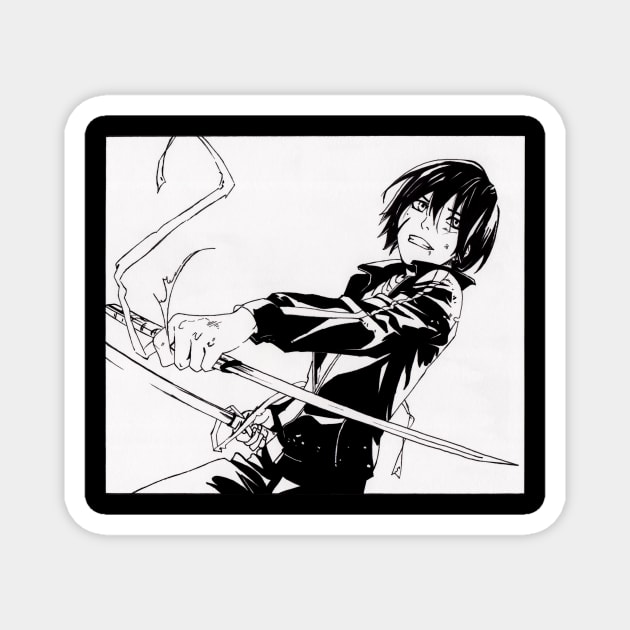 Yato - Noragami Magnet by anime_drawing_97