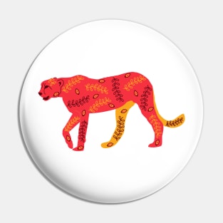 Jaguar Prints Pin