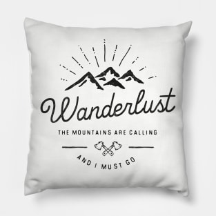 Wanderlust Pillow