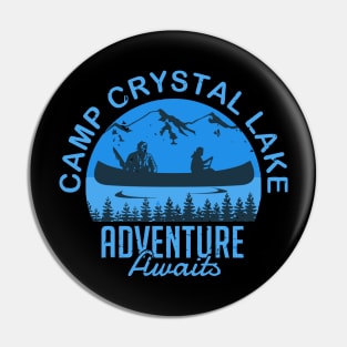 Camp Crystal Lake Adventure Awaits Pin