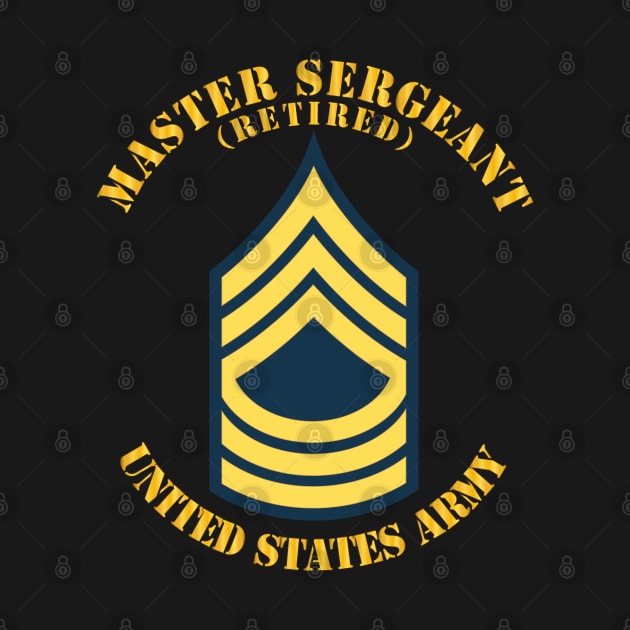 POCKET - MSG - Master Sergeant  - Blue - Retired by twix123844