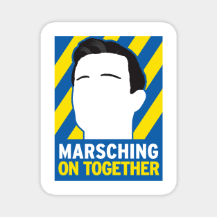 Marsching On Together icon Magnet