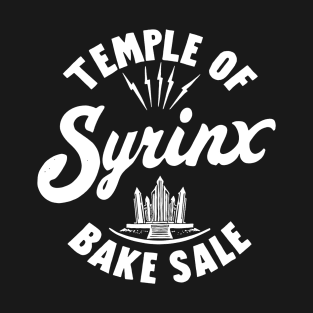 Clutch Temple of Syrinx Bake Sale T-Shirt