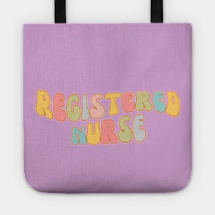 Colorful Registered Nurse Tote