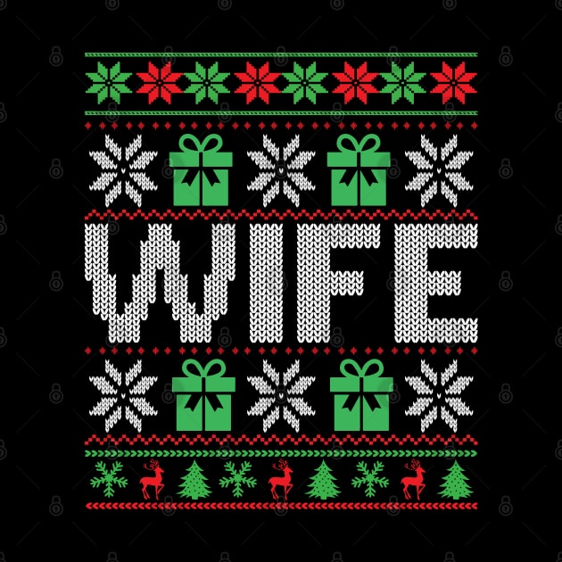 the wife ugly Christmas sweater by MZeeDesigns