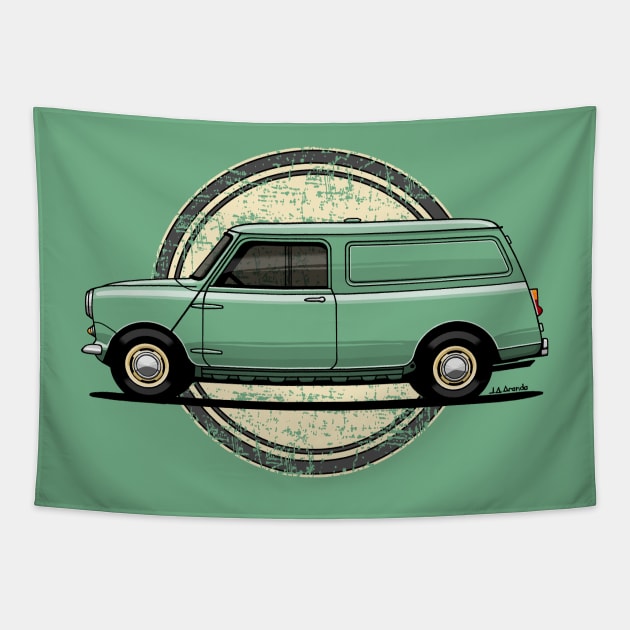 The cutest van ever! Tapestry by jaagdesign