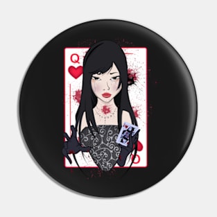 Queen of Hearts Pin