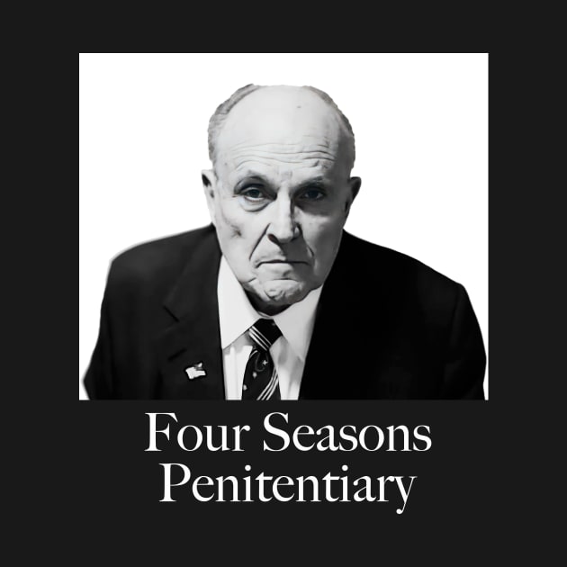 Rudy Giuliani Four Season Penitentiary Mug Shot by Advert Media 