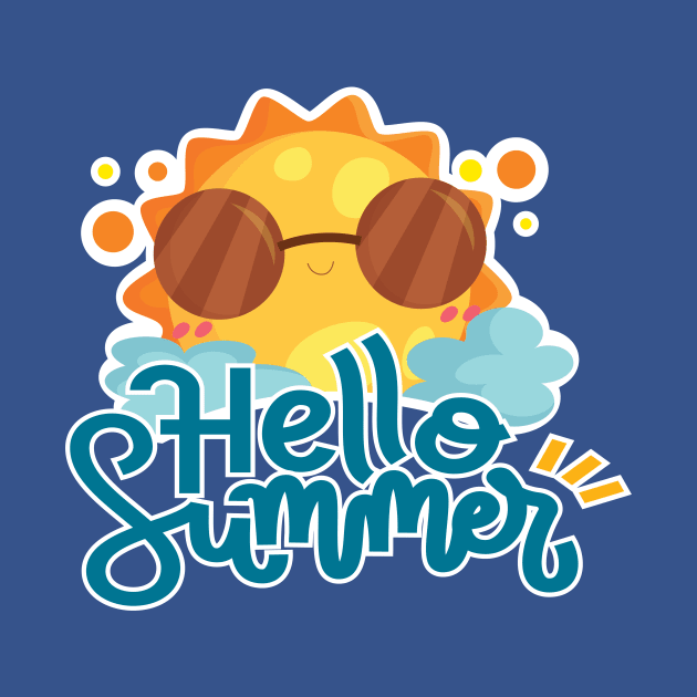 Hello Summer by Amrshop87