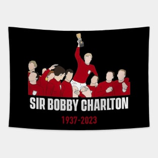 Sir Bobby Charlton RIP Precision Tapestry