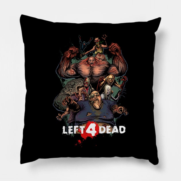 Valve Zombie Simulator Pillow by Creepsandbabes