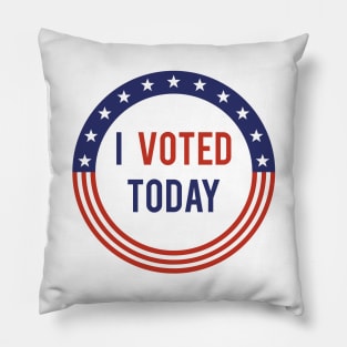 I Voted Today Pillow