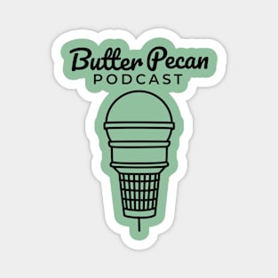 Butter Pecan Vertical Cone Magnet