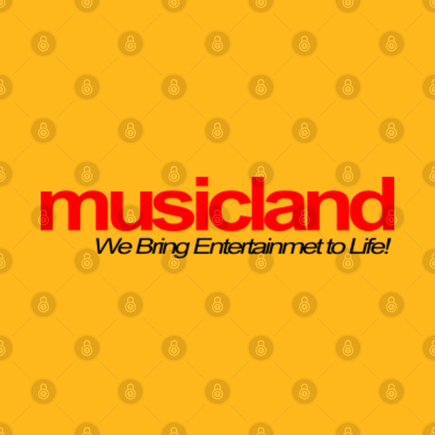 Musicland - Defunct Logo Series (Record Store) - Defunct Logo - T-Shirt | TeePublic