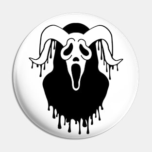 Occult Goat Ghost Pin