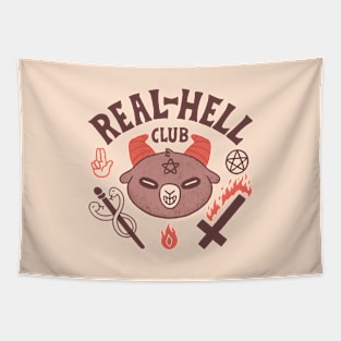 Cute Baphomet - Real Hell Club Tapestry