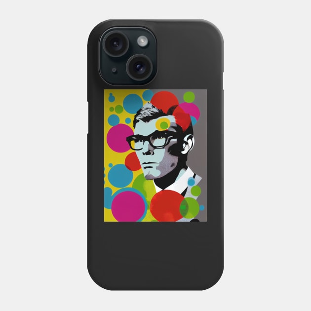 Modern man in pop-art style Phone Case by loucaski